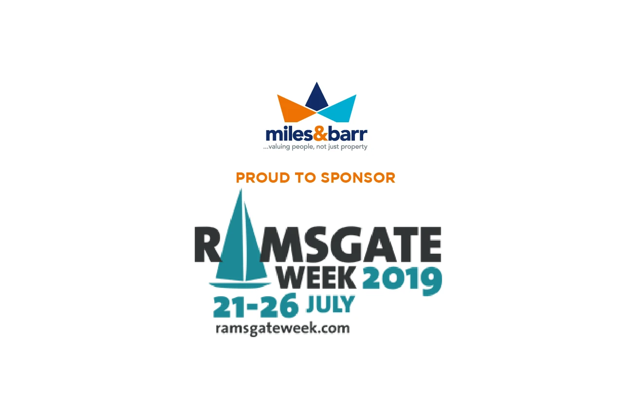 Miles & Barr – Proud Sponsors of Ramsgate Week 2019 - Miles & Barr