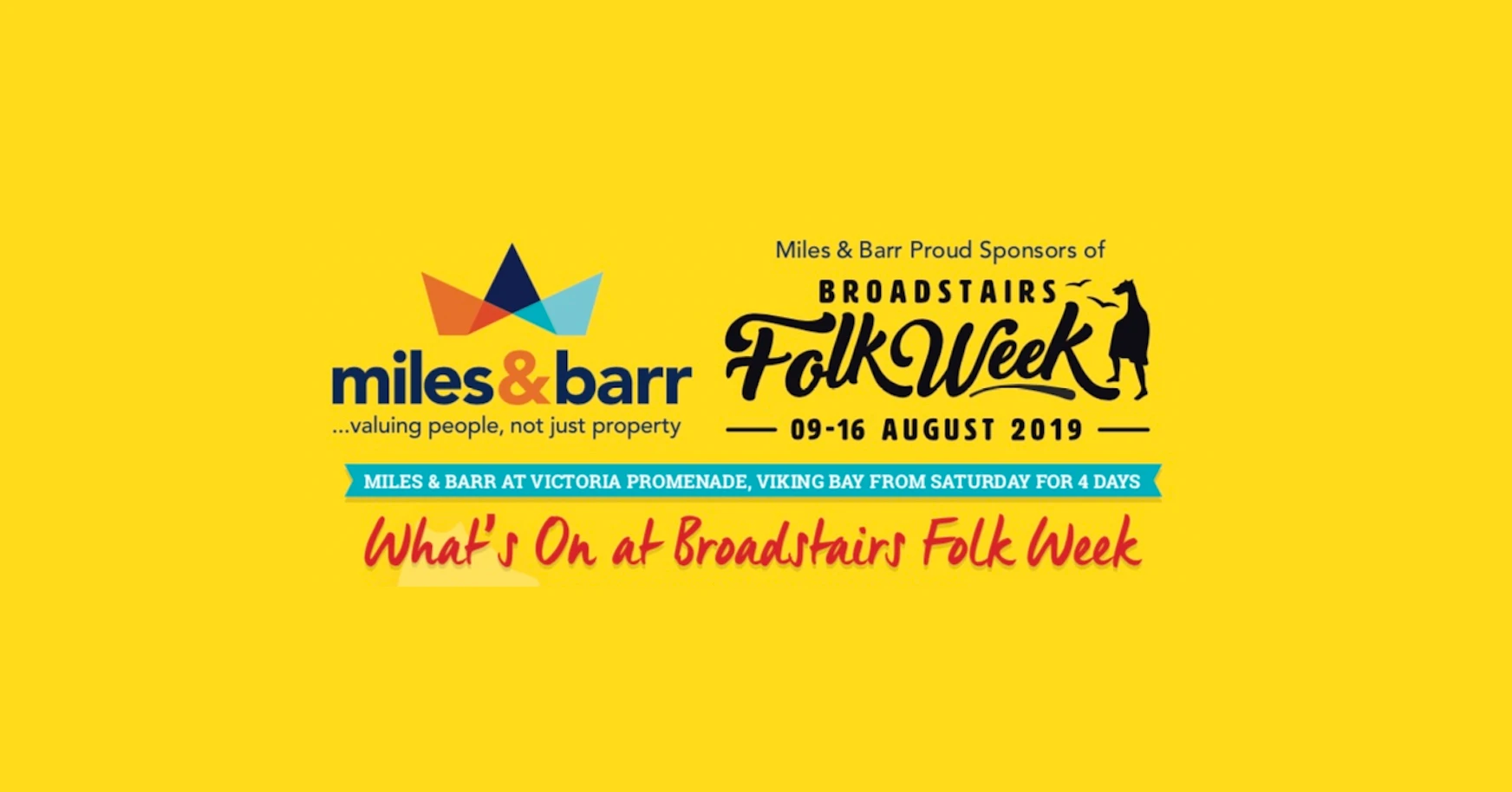 Broadstairs Folk Week 2019 Lineup - Miles & Barr