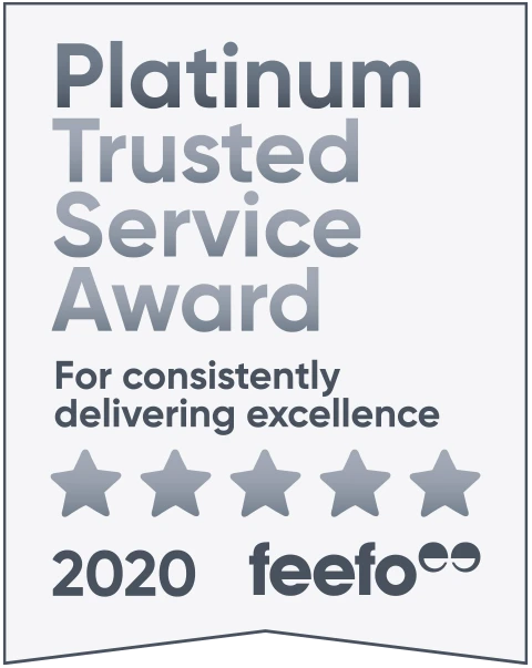 Miles & Barr receive Feefo Platinum Trusted Service Award 2020 - Miles & Barr